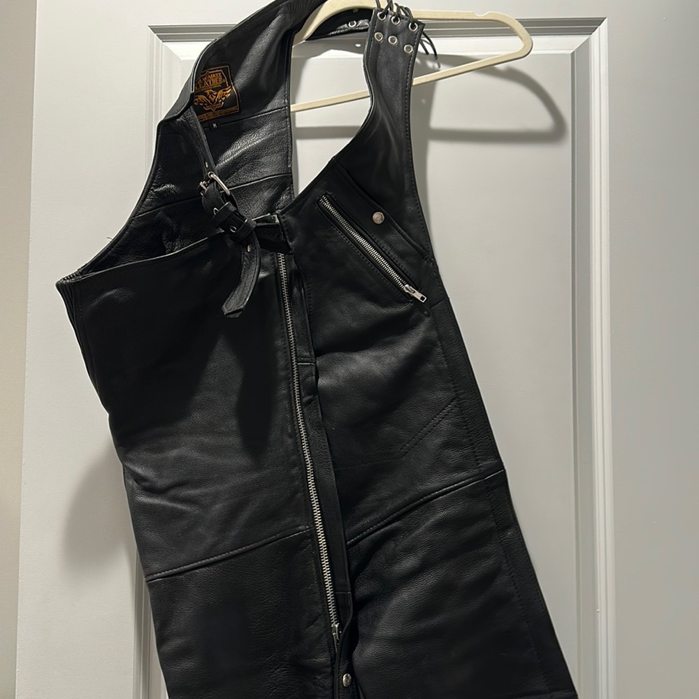 Women’s leather chaps